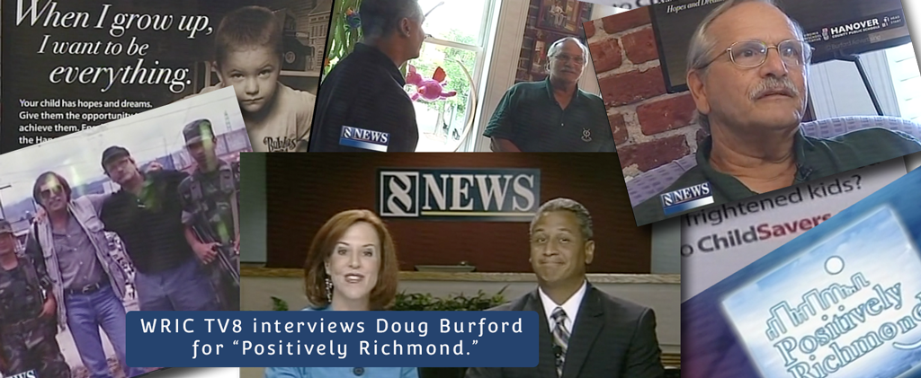 WRIC TV8’s Positively Richmond interviews Doug Burford